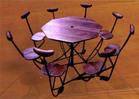 Tables for cafes, restaurants, hotels and home